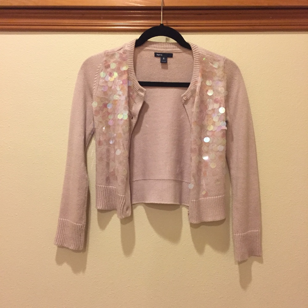 Purple Cropped Cardigan
